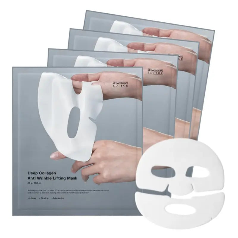 Sungboon Editor - Deep Collagen Anti-Wrinkle Lifting Mask (4 Pack)